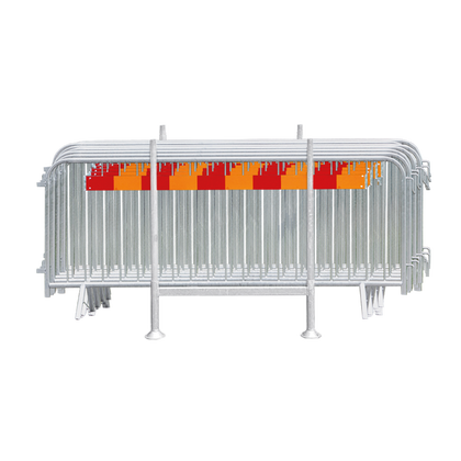 Kravallstaket 2,5m fast fot kit 25st