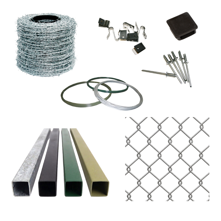 Industristängsel paket komplett