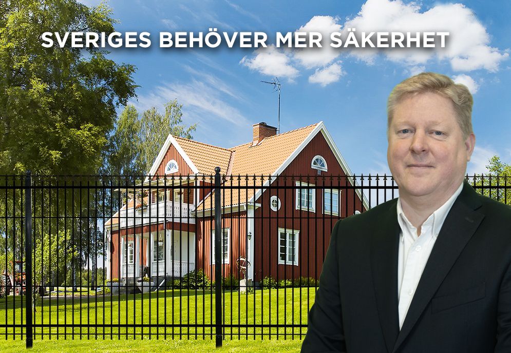 Sverige behöver mer säkerhet